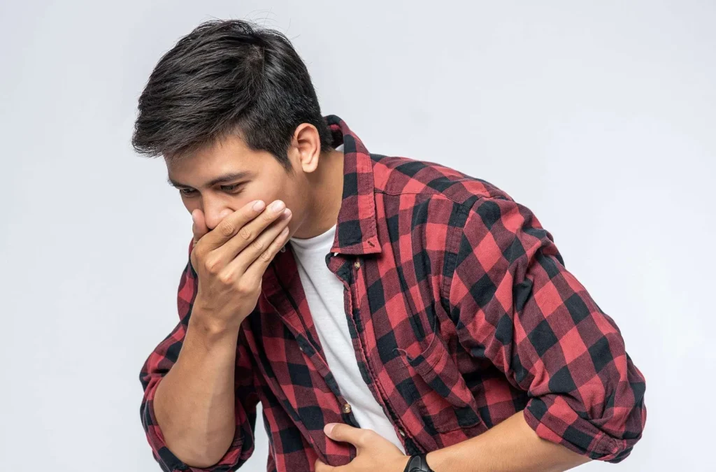 Nausea and vomiting caused by chemotherapy