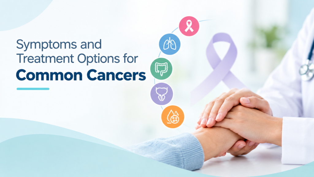 Symptoms and Treatment Options for Common Cancers
